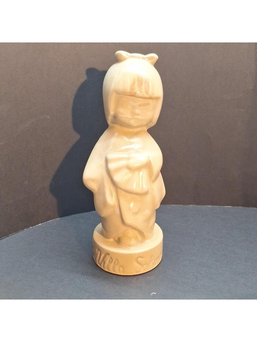 Vintage Villa Sakura Japanese Kokeshi Chopstick Holder Vase 7.5 Inches